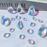 Crystal Agate Gemstone Sun Catcher Wind Chime for Home & Garden