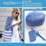 Wholesale Custom Stuffed Knitting Sets the Beginners Crochet Kit Animal DIY Crochet Kit Craft for Adults